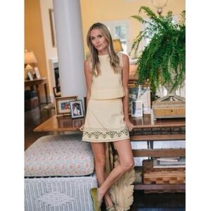 Julia Amory Mustique Skirt-Buttercup Oxford-S